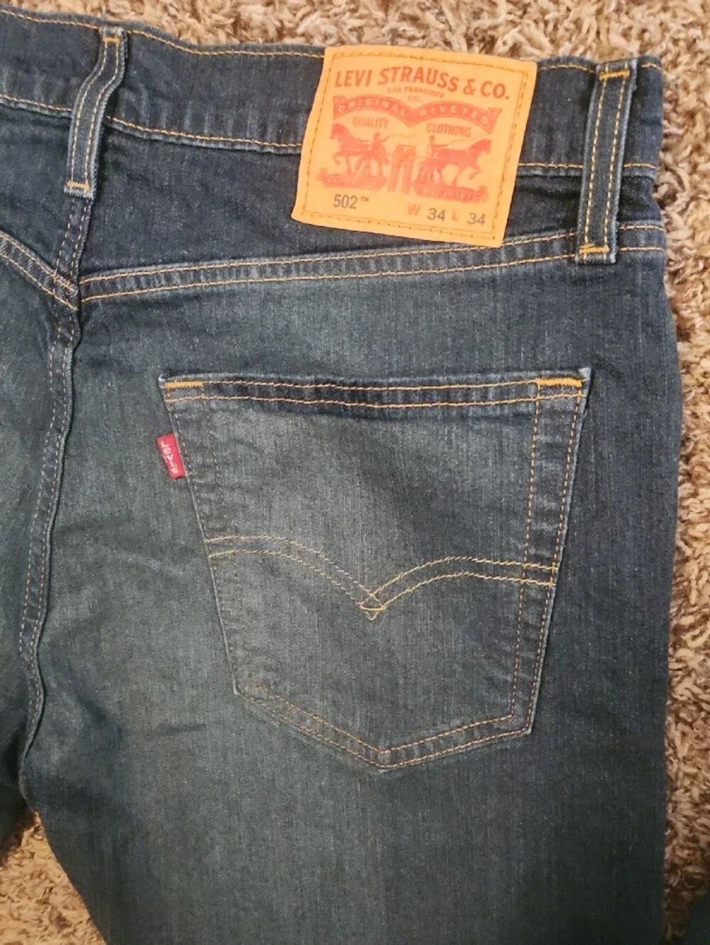 Levi 502 Jeans 34x34